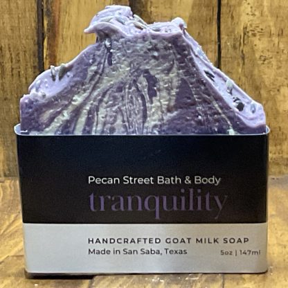 Tranquility Goat Milk Soap from Pecan Street Bath & Body