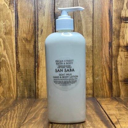 San Saba Goat Milk Lotion from Pecan Street Bath & Body
