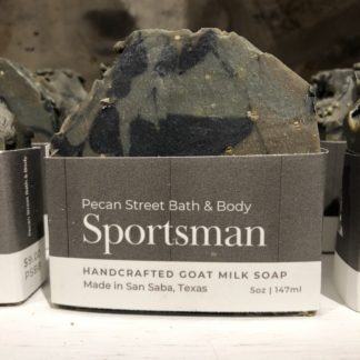 Sportsman Goat Milk Soap from Pecan Street Bath & Body