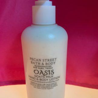Oasis Goat Milk Hand & Body Lotion from Pecan Street Bath & Body in San Saba, Texas